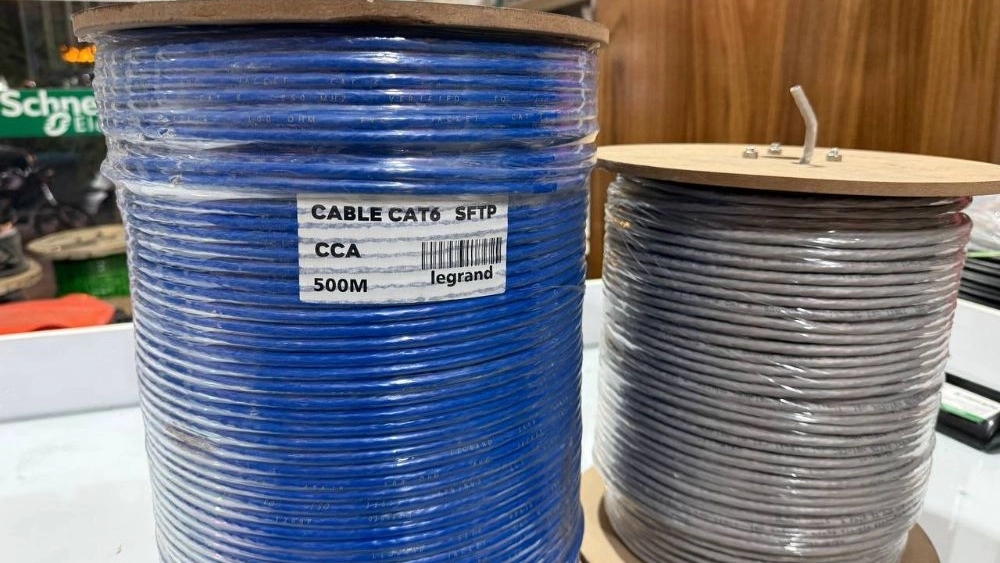 کابل شبکه CT5 UTP و کابل شبکه CAT6 SFTP