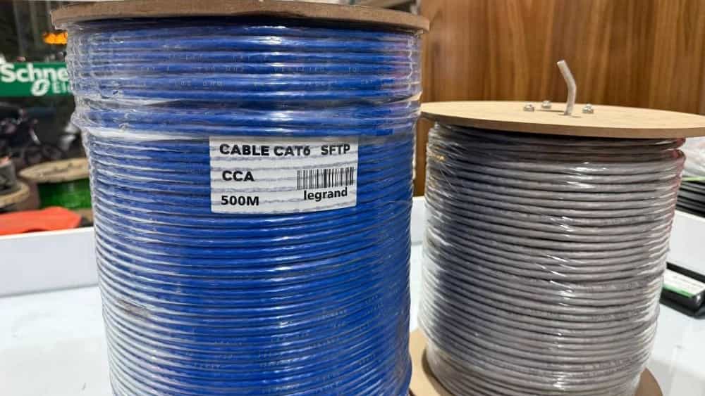 کابل شبکه CT5 UTP و کابل شبکه CAT6 SFTP
